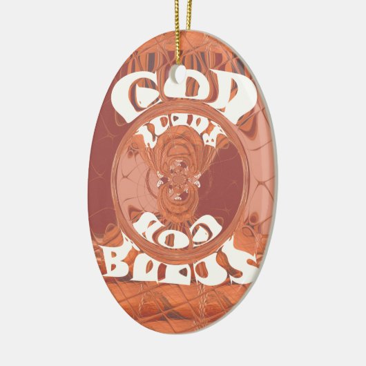 God Bless You – Spirituele print geïnspireerd op A Keramisch Ornament (Links)