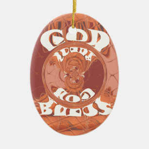 God Bless You – Spirituele print geïnspireerd op A Keramisch Ornament