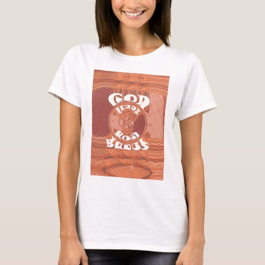 God Bless You – Spirituele print geïnspireerd op A T-shirt (Voorkant)