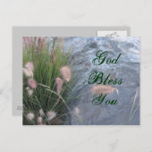 God Bless You strandfoto Briefkaart (Voorkant / Achterkant)