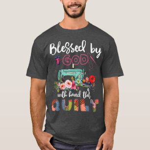 GOD BLESSED QUILDING FOR MANNEN & VROUWEN T-SHIRT