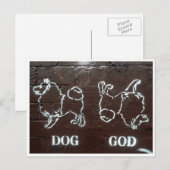 god briefkaart (Voorkant / Achterkant)