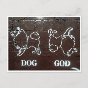 god briefkaart