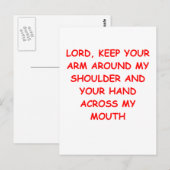 GOD BRIEFKAART (Voorkant / Achterkant)