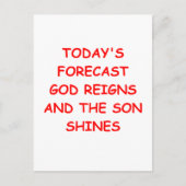 GOD BRIEFKAART (Voorkant)