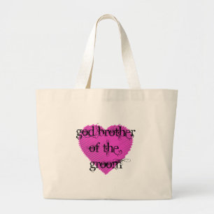 God Broer van de Groom Grote Tote Bag