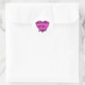 God Broer van de Groom Ronde Sticker (Tas)