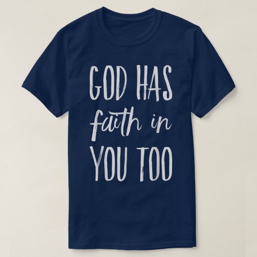 God Christelijke Christus Faith Motivation Religio T-shirt (Design voorkant)