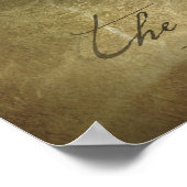 GOD - Christelijke religieuze Posters (Hoek)