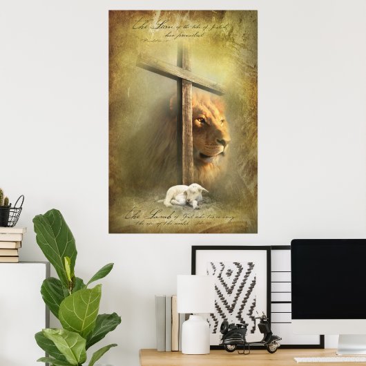 GOD - Christelijke religieuze Posters (Thuiskantoor)