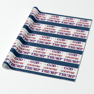 God Country Trump Cadeaupapier