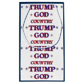 God Country Trump Klein Cadeauzakje (Achterkant)