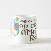 God Creëer Amateur Radio Koffiemok (Voorkant links)