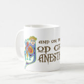 God Creëer anesthesiologie Koffiemok (Voorkant links)