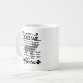 God Creëer Blue Heeler Mok (Voorkant links)