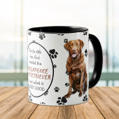 God Creëer Chesapeake Bay Retriever Dog Mok