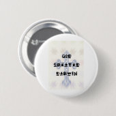 God Creëer Darwin Ronde Button 5,7 Cm (Voorkant /achterkant)