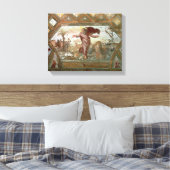 God Creëer de aarde Canvas Afdruk (Insitu (Slaapkamer))