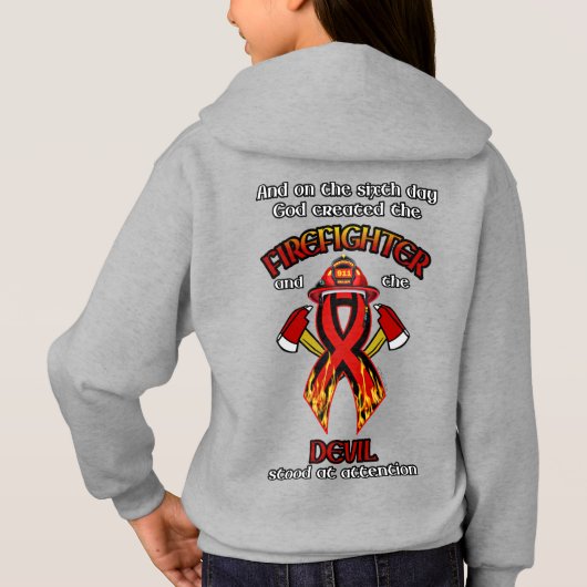 God Creëer de brandweerman (Achterkant)