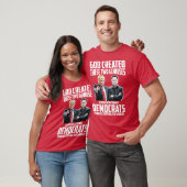 God Creëer deze twee genieën (2) T-shirt (Unisex)