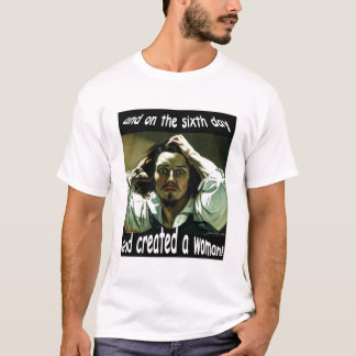 God Creëer een vrouw T-shirt