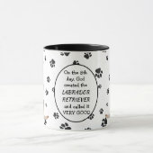 GOD CREËER GELE LABRADOR RETRIEVERS MOK (Midden)