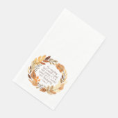 God Creëer het goede | Thanksgiving krans | Neutra Servet (Hoek)