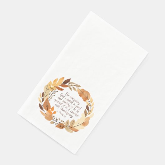 God Creëer het goede | Thanksgiving krans | Neutra Servet (Hoek)