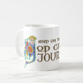 God Creëer journalistiek Koffiemok (Voorkant links)