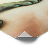 God Creëer Kattenportretkunst Poster (Hoek)