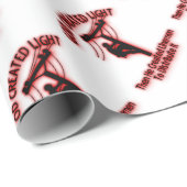 God Creëer licht - grappige bijbel, Lineman Design Cadeaupapier (Rol Hoek)