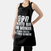 God Creëer Man en Vrouw Democraten Creëer alles ui Schort (Insitu)