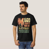God Creëer Man n Vrouw Democraten Creëer alle ande T-shirt (Voorkant volledig)