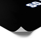 God Creëer oorlog zodat Amerikanen Geografie zoude Poster (Hoek)