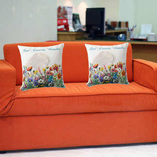 God Creëer wonderen - Sierkussen (16" x 16")