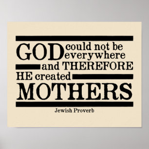 God Creëere Moeders Poster