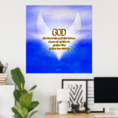 GOD de buitenste creatinefractsamenstelling Poster (Thuiskantoor)