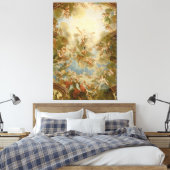 God de Vader Almighty van Antoine Coypel Canvas Afdruk (Insitu (Slaapkamer))