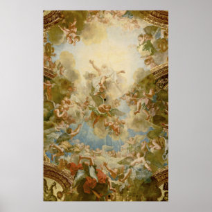 God de Vader Almighty van Antoine Coypel Poster
