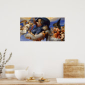 God de vader - Circle of Pierre Mignard Fine Art Poster (Keuken)