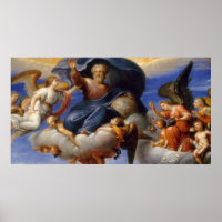 God de vader - Circle of Pierre Mignard Fine Art