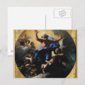 God de Vader gedragen door Angels Briefkaart (Voorkant / Achterkant)
