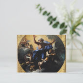 God de Vader gedragen door Angels Briefkaart (Staand voorkant)