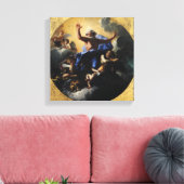 God de Vader gedragen door Angels Canvas Afdruk (Insitu (Woonkamer))