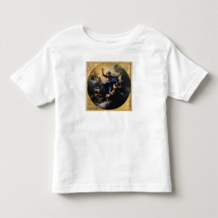 God de Vader gedragen door Angels Kinder Shirts