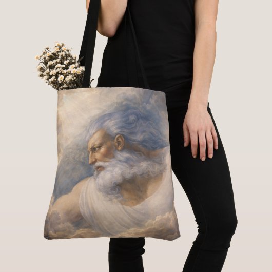 God de Vader Renaissance Kunst Katholiek Tote Bag (Dichtbij)