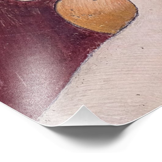 God de vader, Sistine Chapel van Michelangelo Foto Afdruk (Hoek)