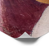 God de vader, Sistine Chapel van Michelangelo Poster (Hoek)