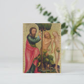 God de Vader straffen Adam en Eva Briefkaart (Staand voorkant)
