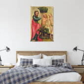 God de Vader straffen Adam en Eva Canvas Afdruk (Insitu (Slaapkamer))
